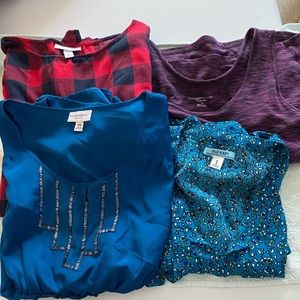 Maternity lot size M tops and dress